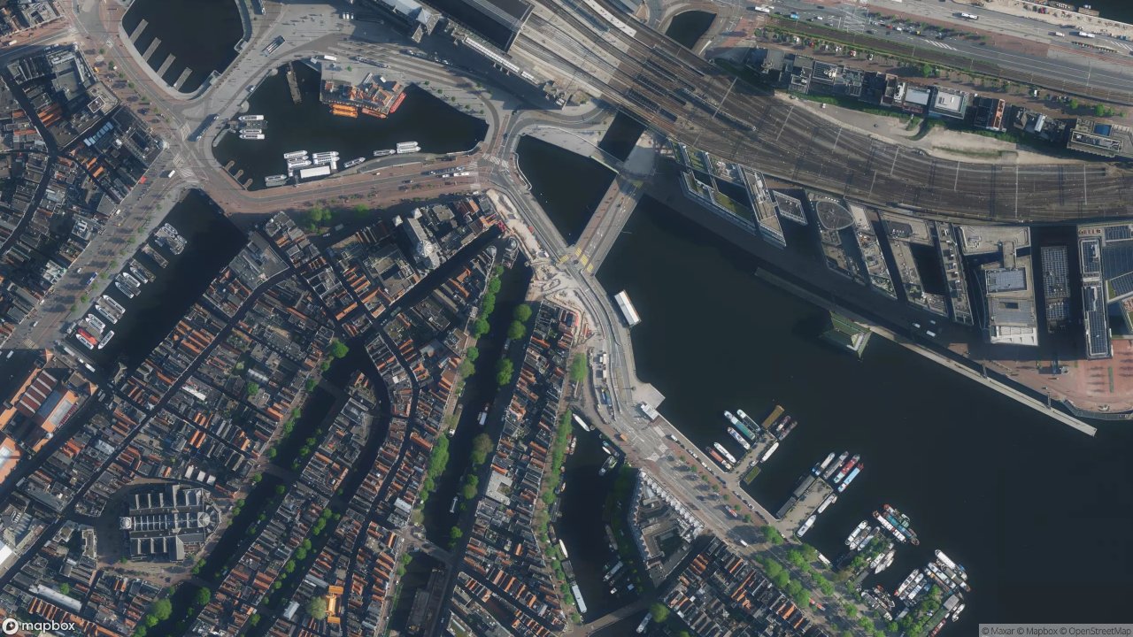 Satellietfoto 1011AG Amsterdam