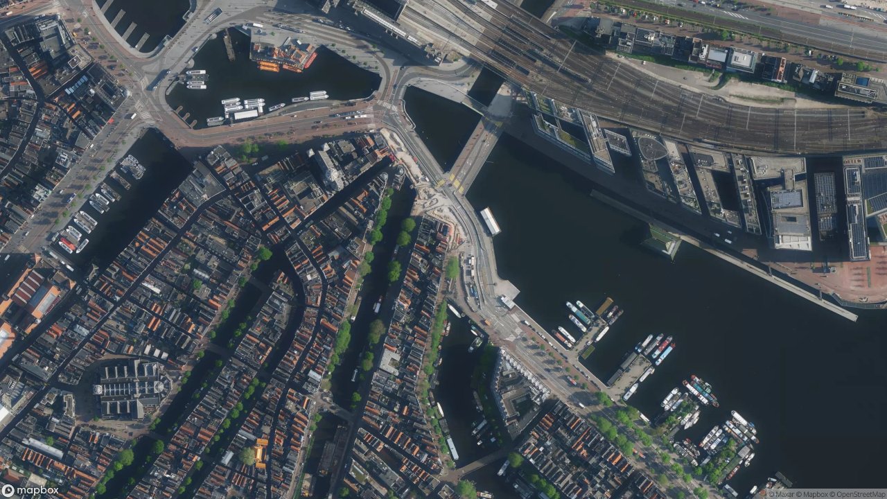 Satellietfoto 1011AH Amsterdam