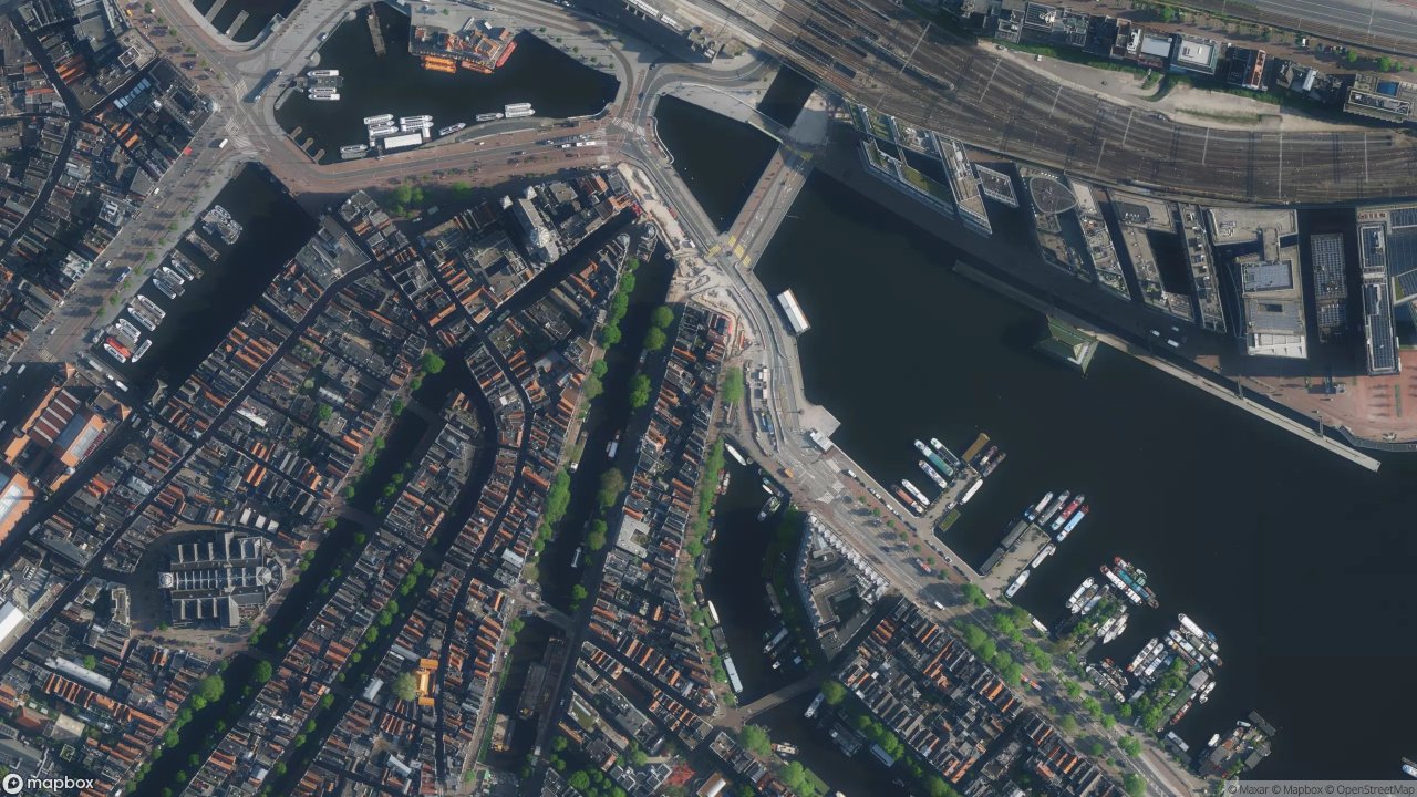 Satellietfoto 1011AJ Amsterdam
