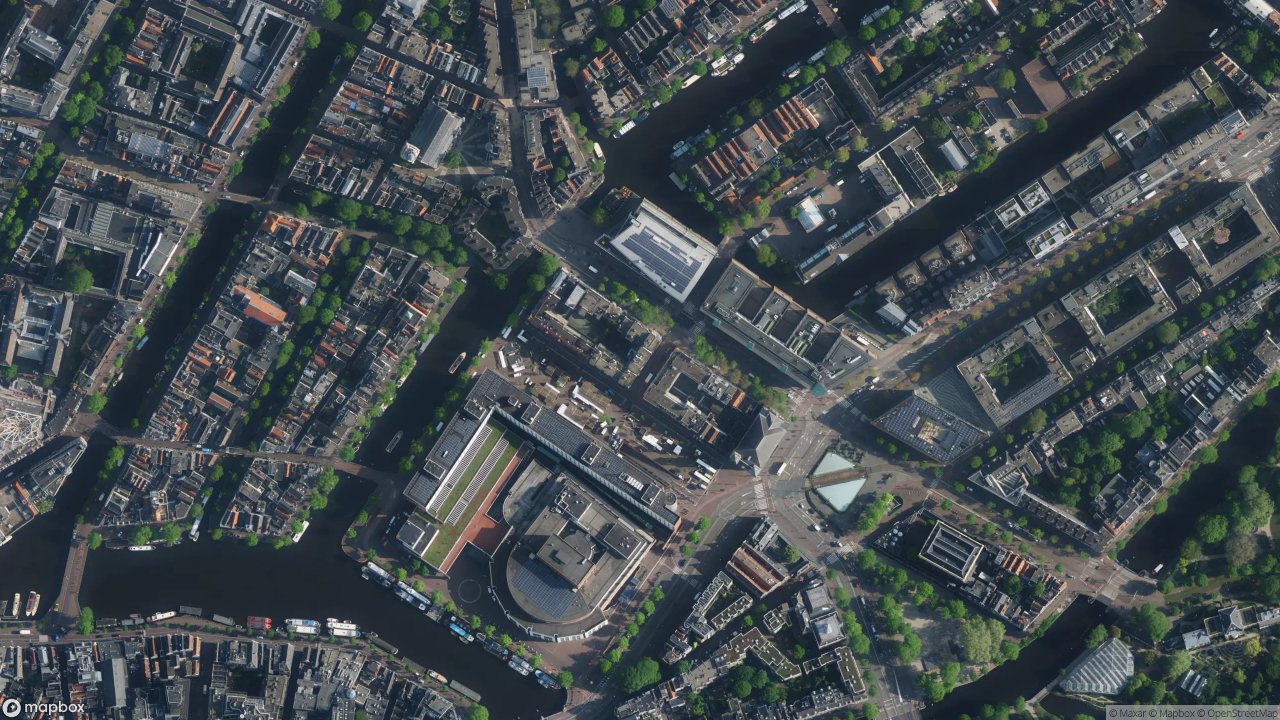 Satellietfoto 1011AL Amsterdam