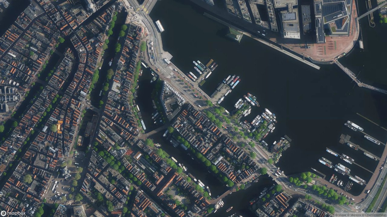 Satellietfoto 1011AM Amsterdam
