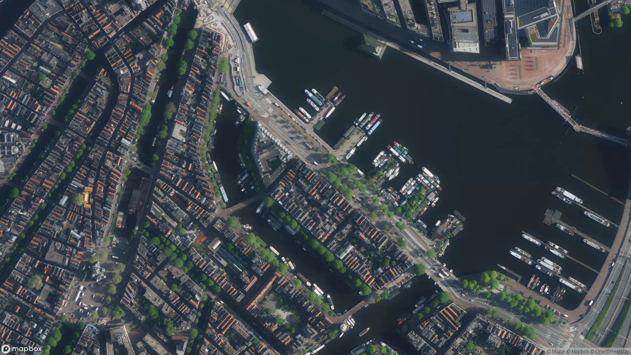 Satellietfoto 1011AN Amsterdam
