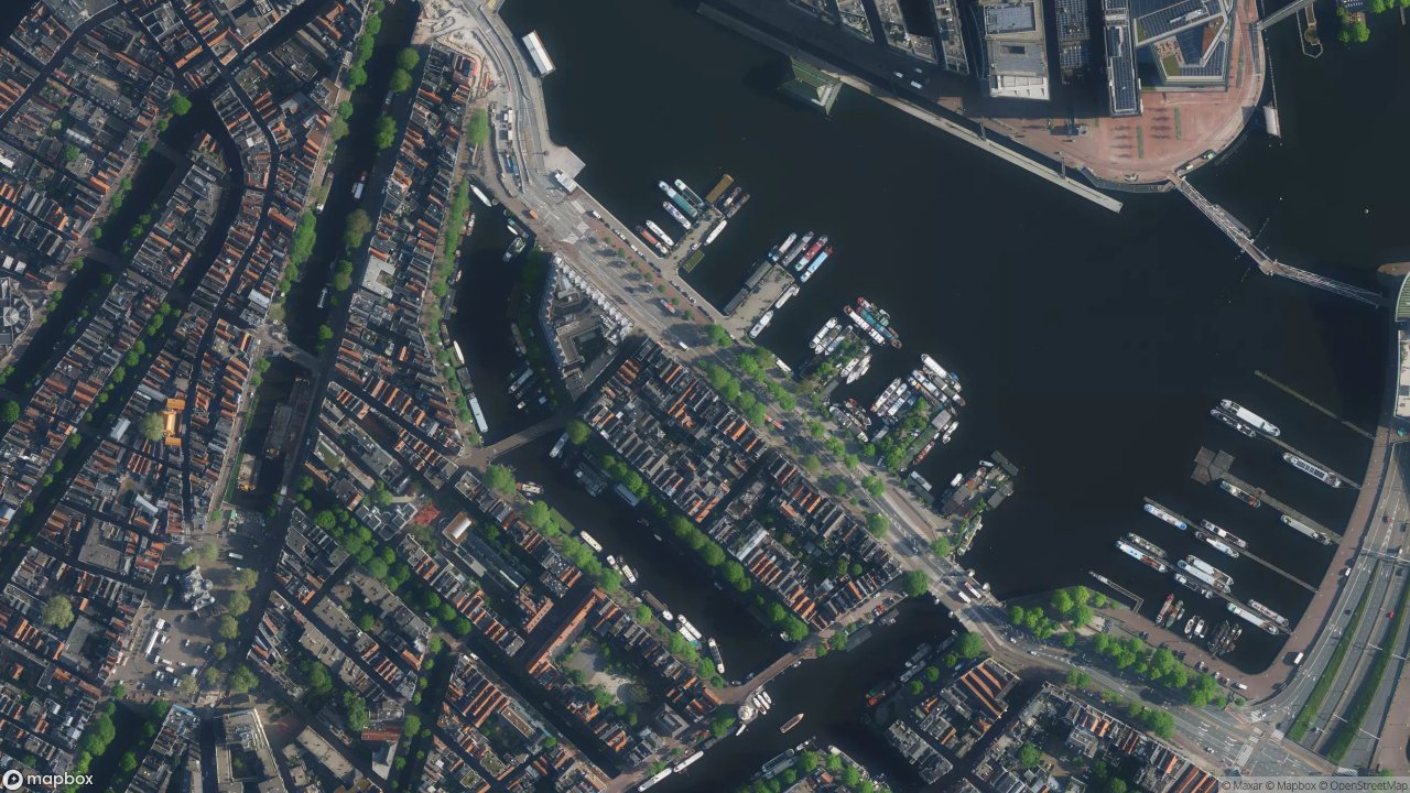 Satellietfoto 1011AP Amsterdam