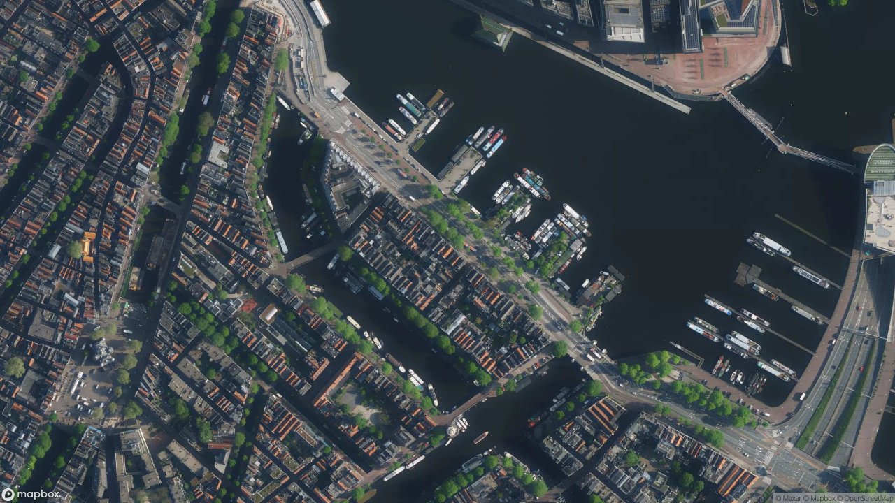 Satellietfoto 1011AR Amsterdam