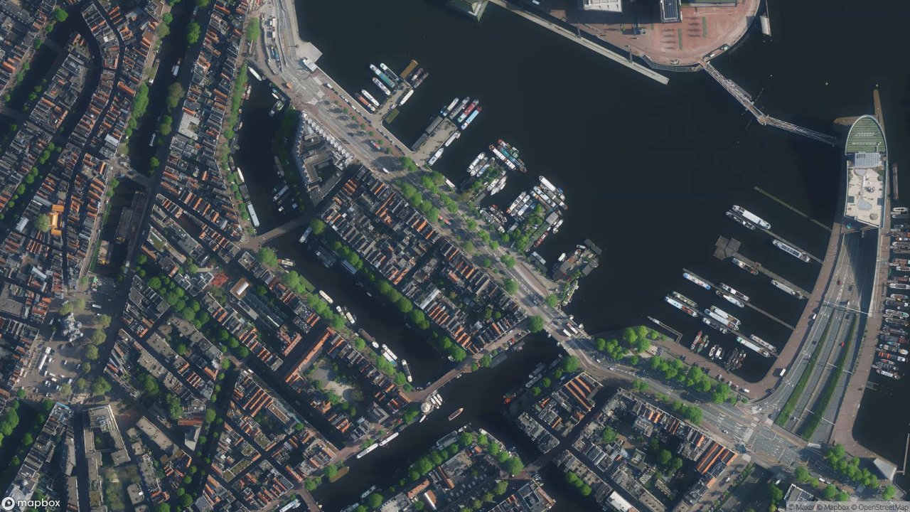 Satellietfoto 1011AS Amsterdam