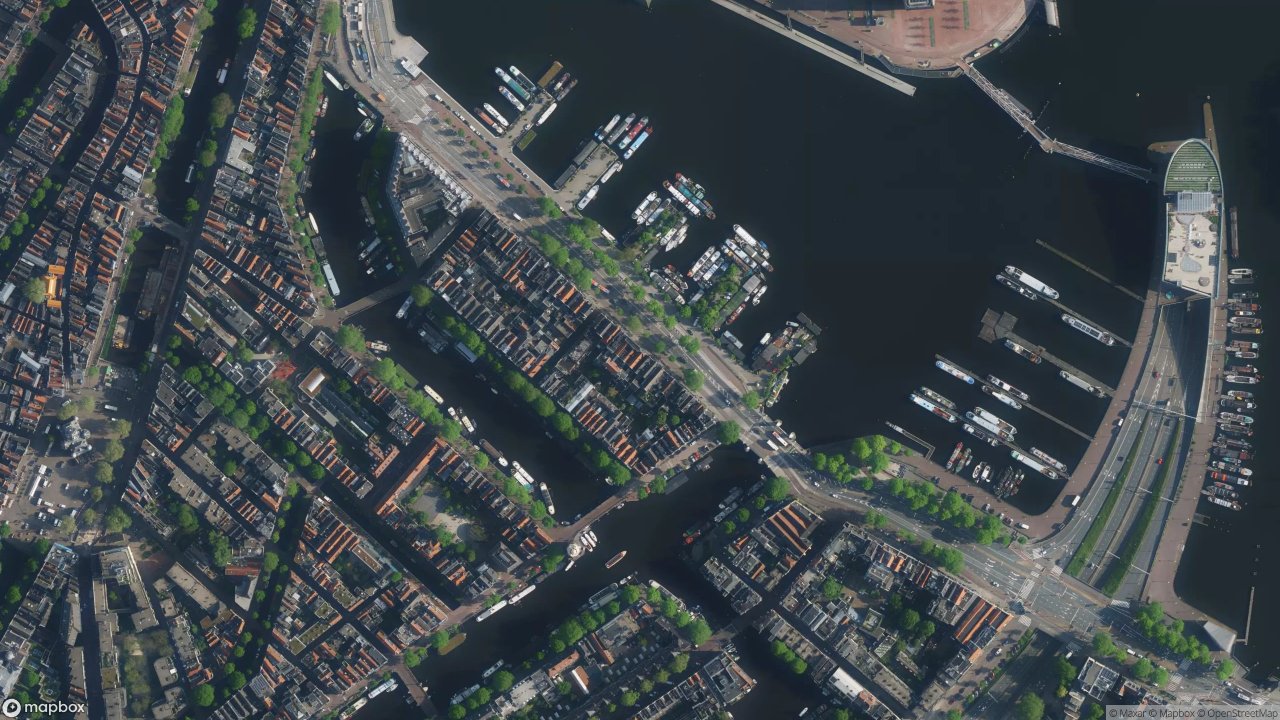 Satellietfoto 1011AT Amsterdam