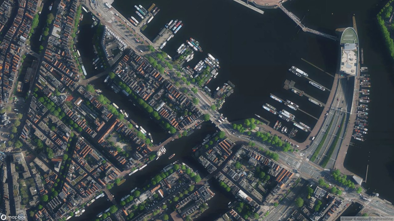 Satellietfoto 1011AW Amsterdam