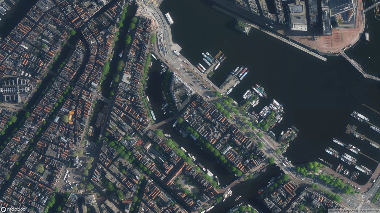 Satellietfoto 1011AX Amsterdam
