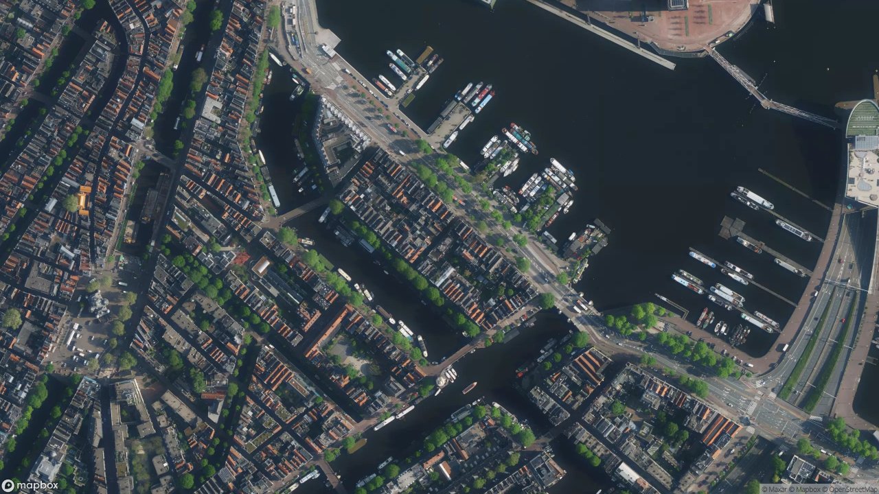 Satellietfoto 1011AZ Amsterdam