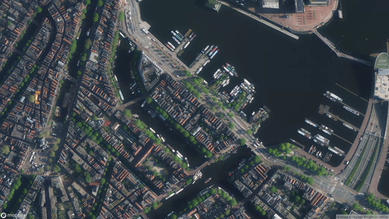 Satellietfoto 1011BA Amsterdam
