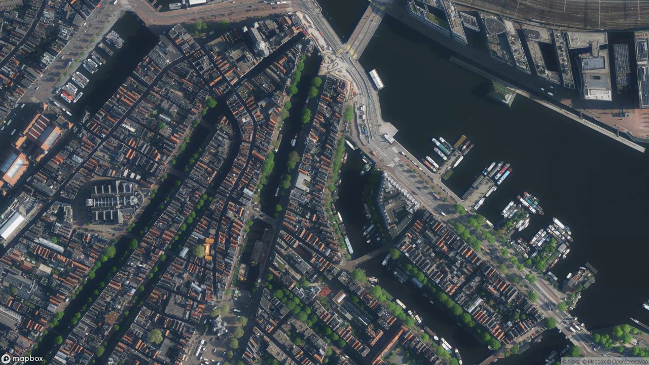Satellietfoto 1011BT Amsterdam