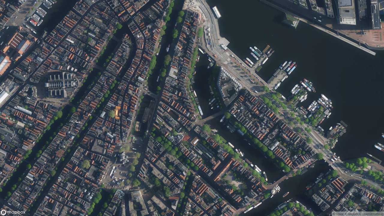 Satellietfoto 1011BW Amsterdam