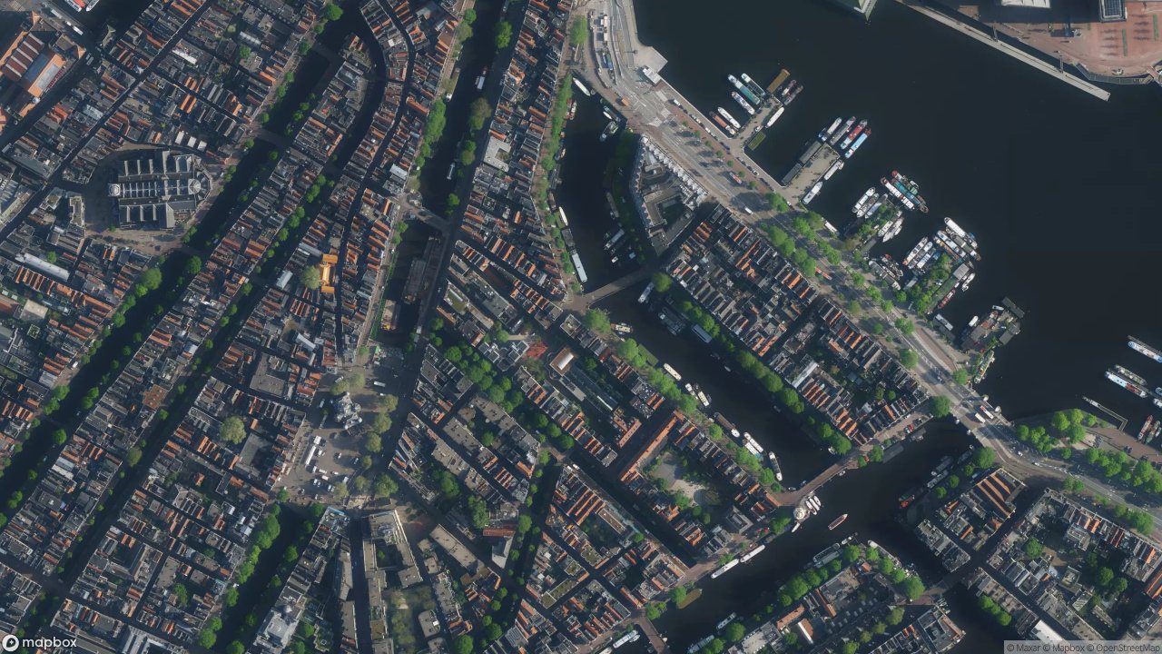 Satellietfoto 1011BX Amsterdam