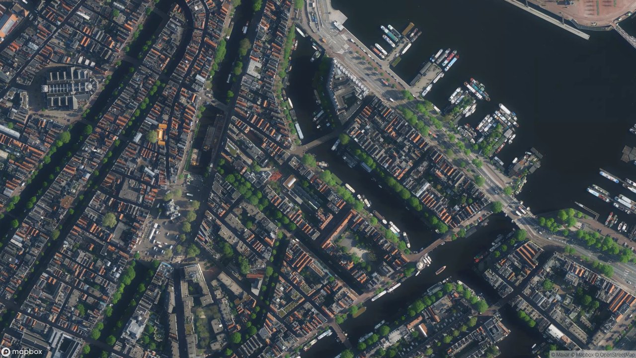 Satellietfoto 1011BZ Amsterdam