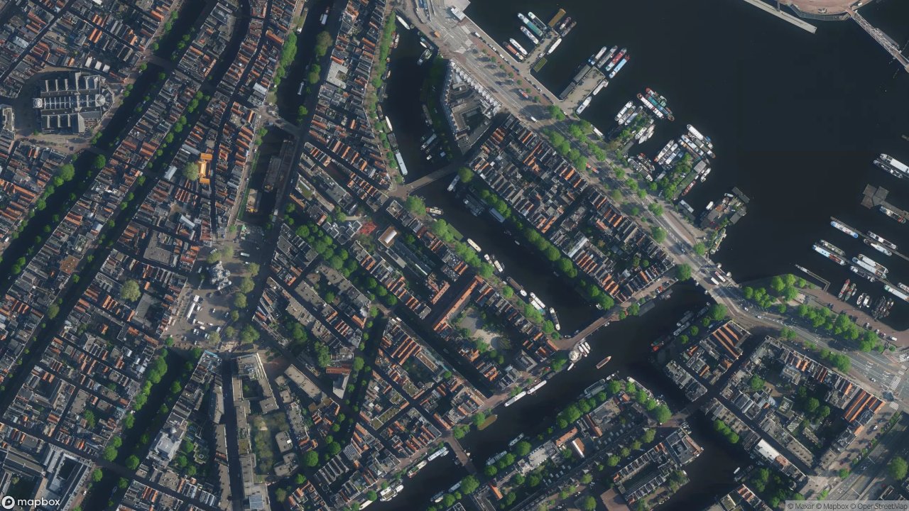 Satellietfoto 1011CA Amsterdam