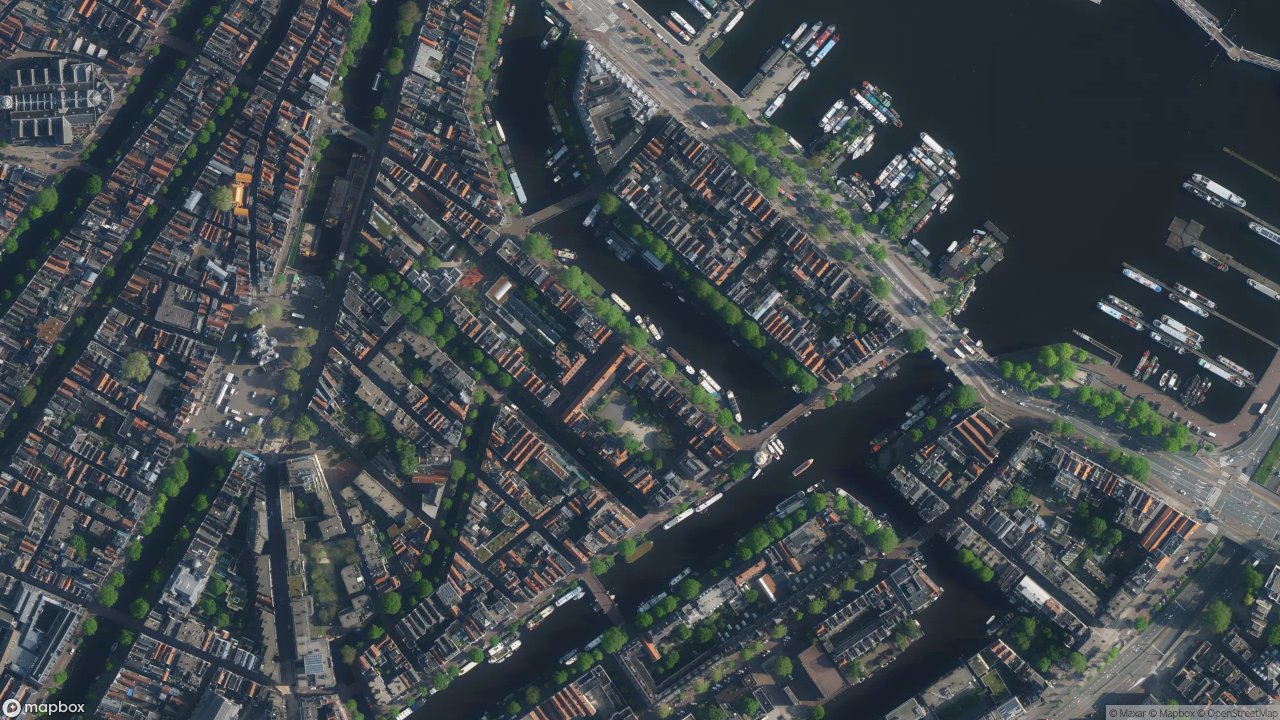 Satellietfoto 1011CB Amsterdam