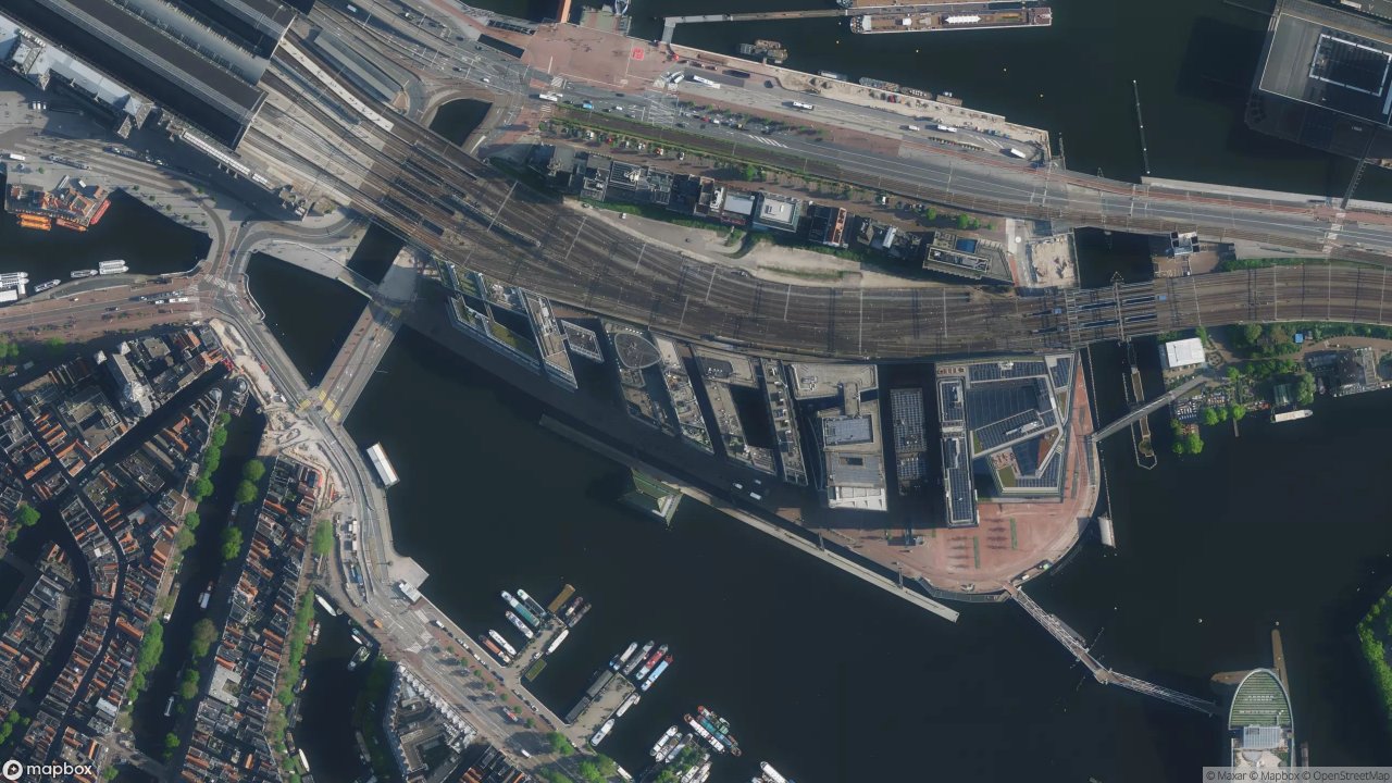 Satellietfoto 1011DD Amsterdam