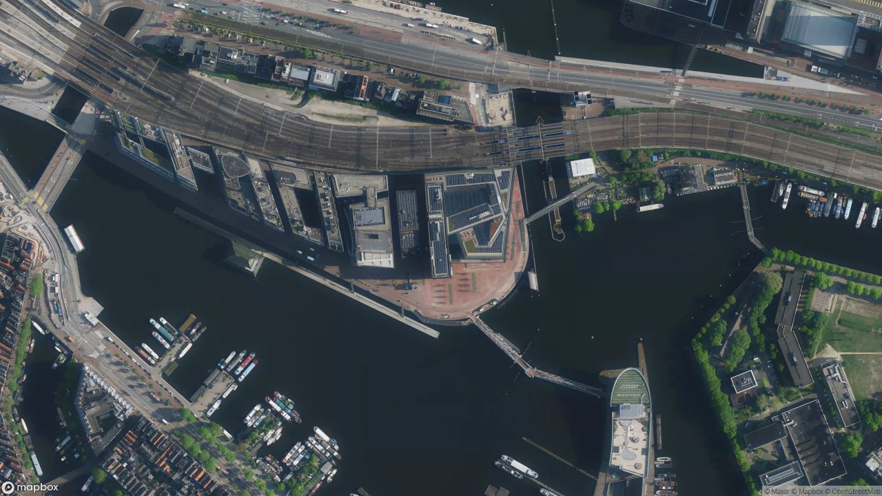 Satellietfoto 1011DE Amsterdam