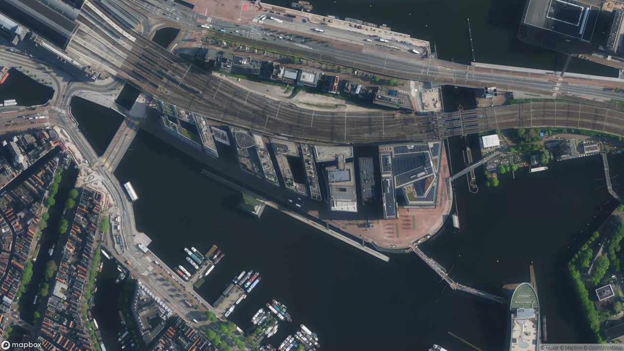 Satellietfoto 1011DG Amsterdam