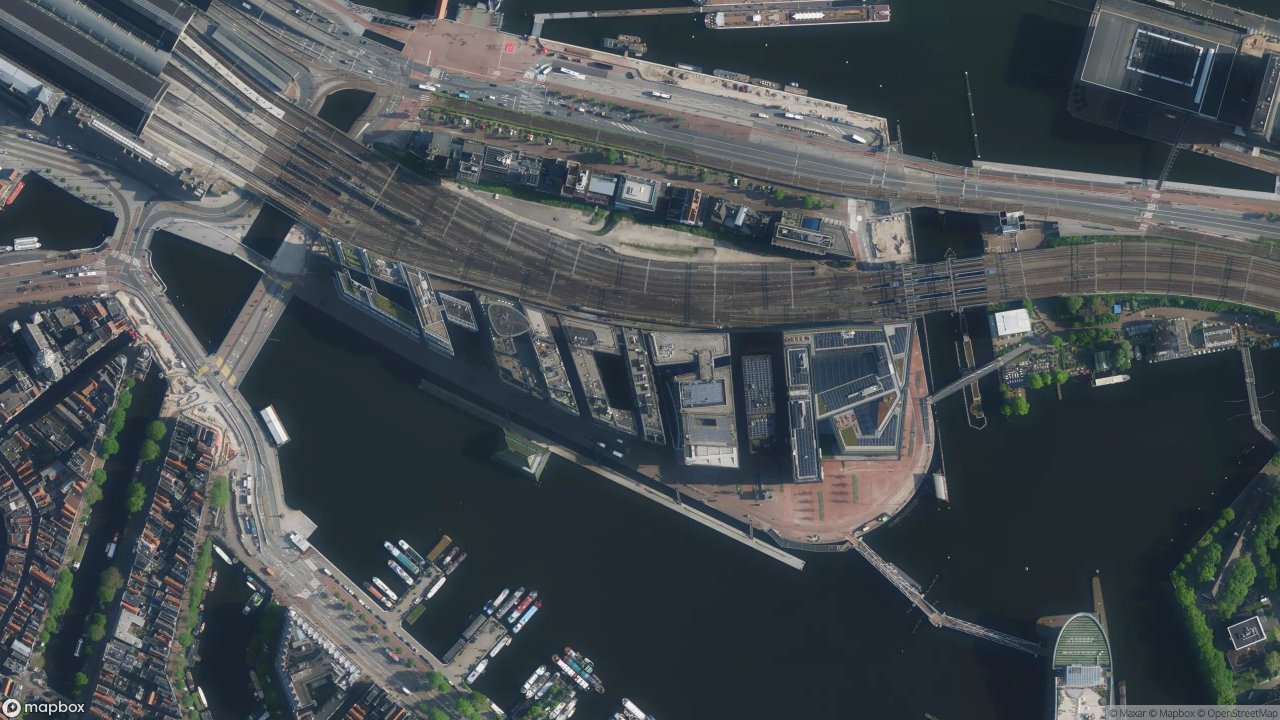 Satellietfoto 1011DK Amsterdam