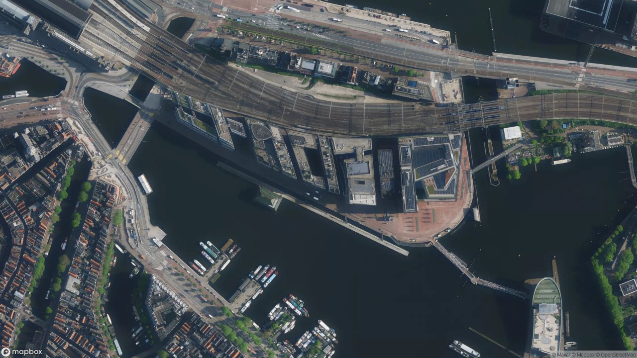 Satellietfoto 1011DL Amsterdam