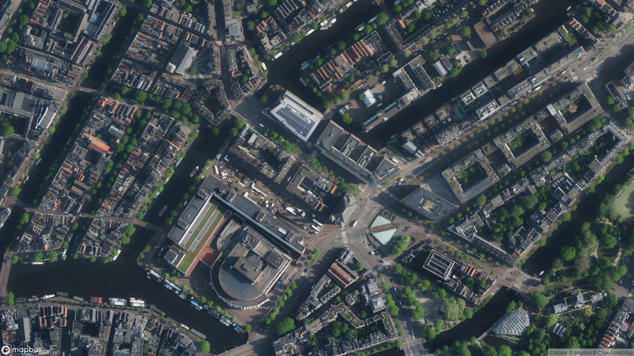 Satellietfoto 1011NS Amsterdam