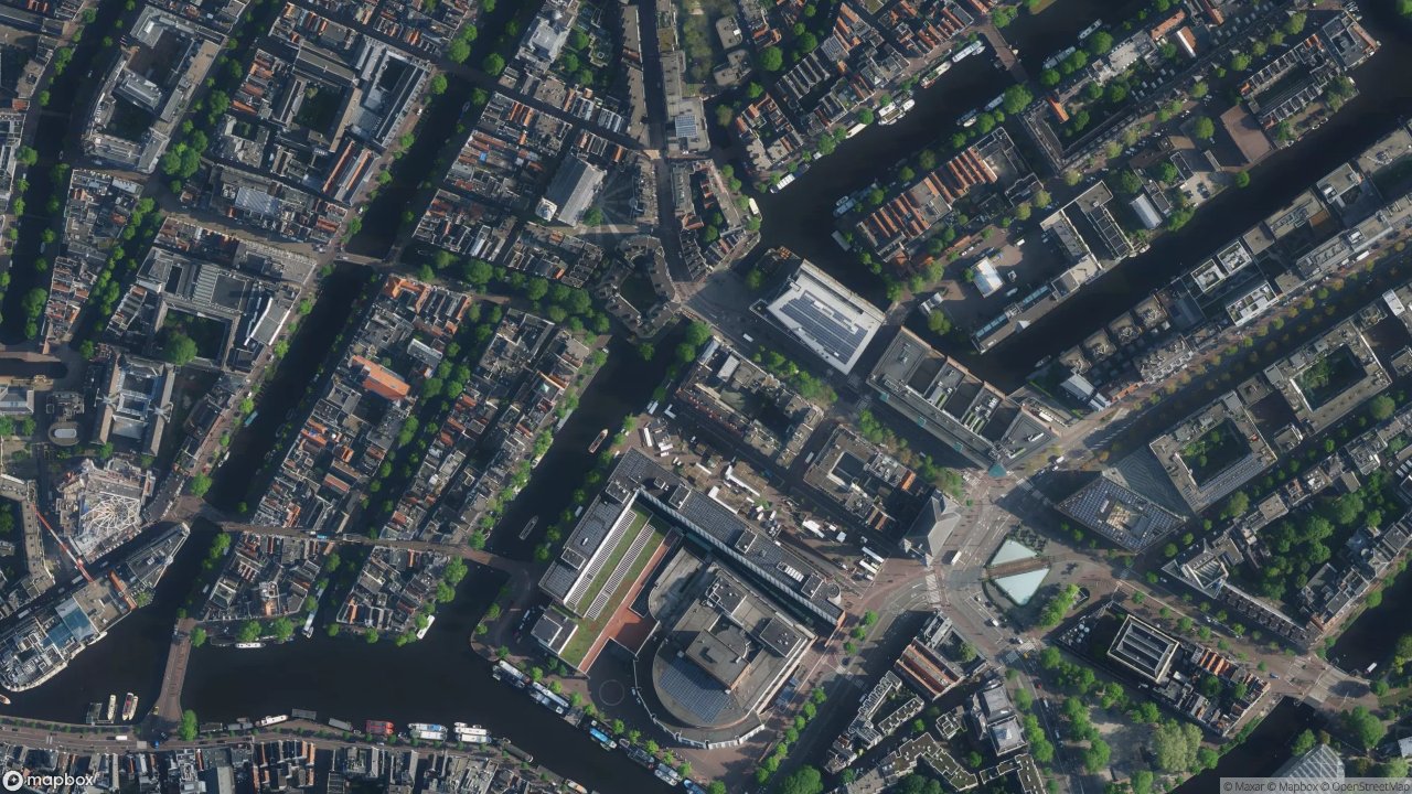 Satellietfoto 1011NV Amsterdam