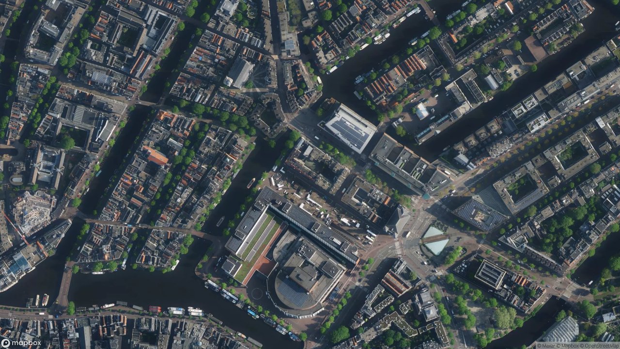 Satellietfoto 1011NX Amsterdam