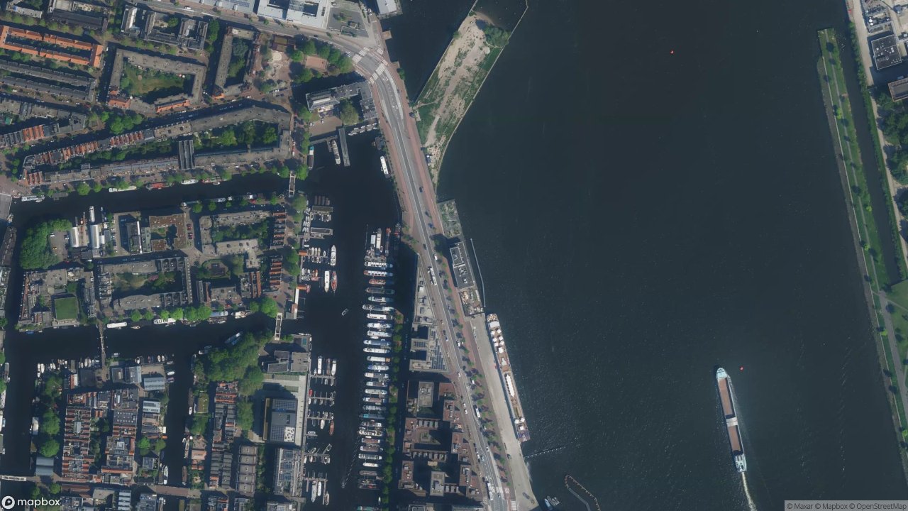 Satellietfoto 1013AE Amsterdam