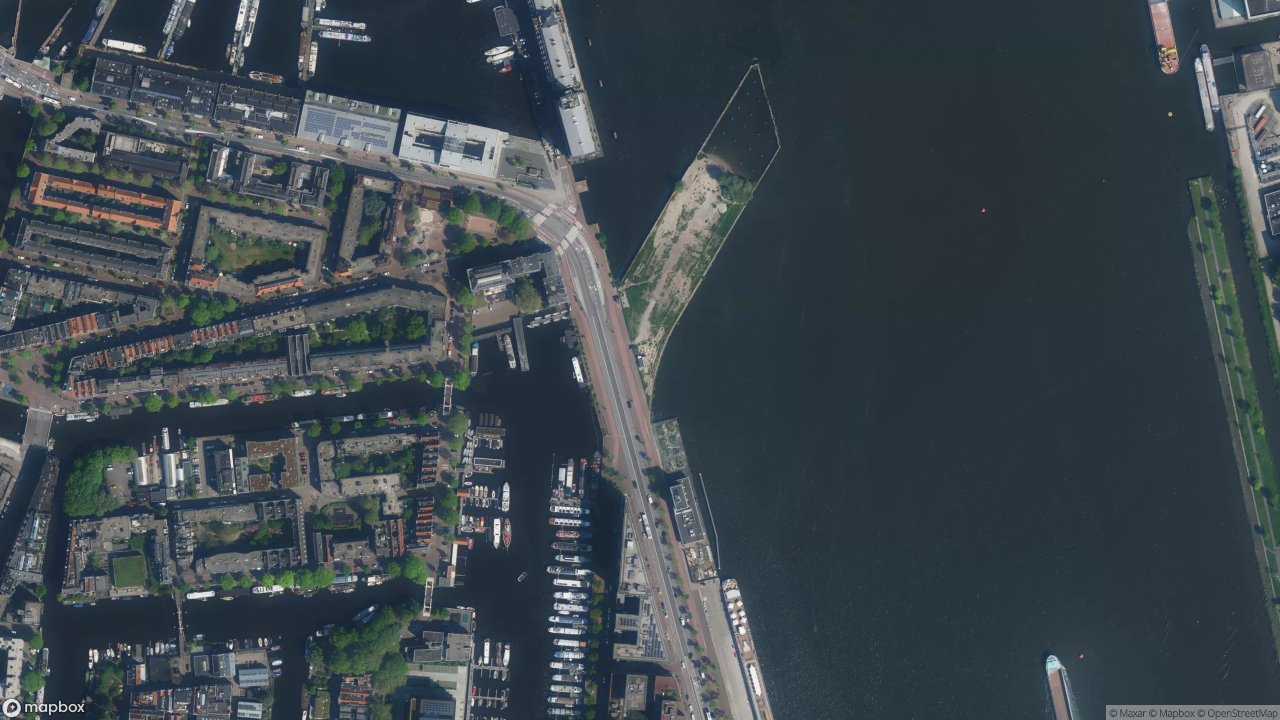 Satellietfoto 1013AJ Amsterdam