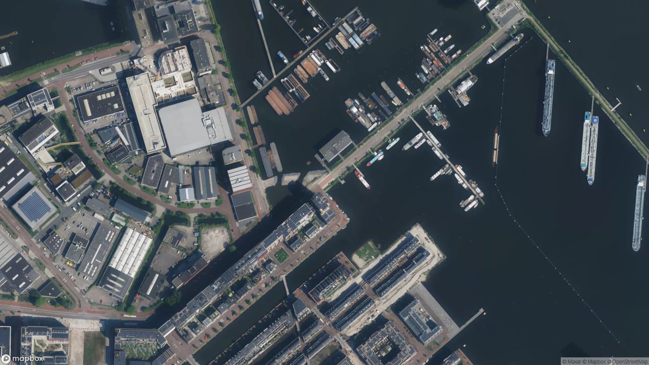 Satellietfoto 1013AK Amsterdam