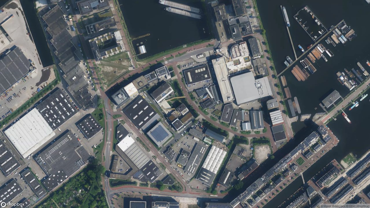 Satellietfoto 1013AM Amsterdam