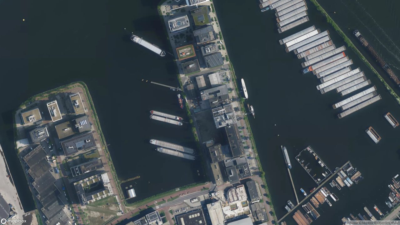 Satellietfoto 1013AR Amsterdam