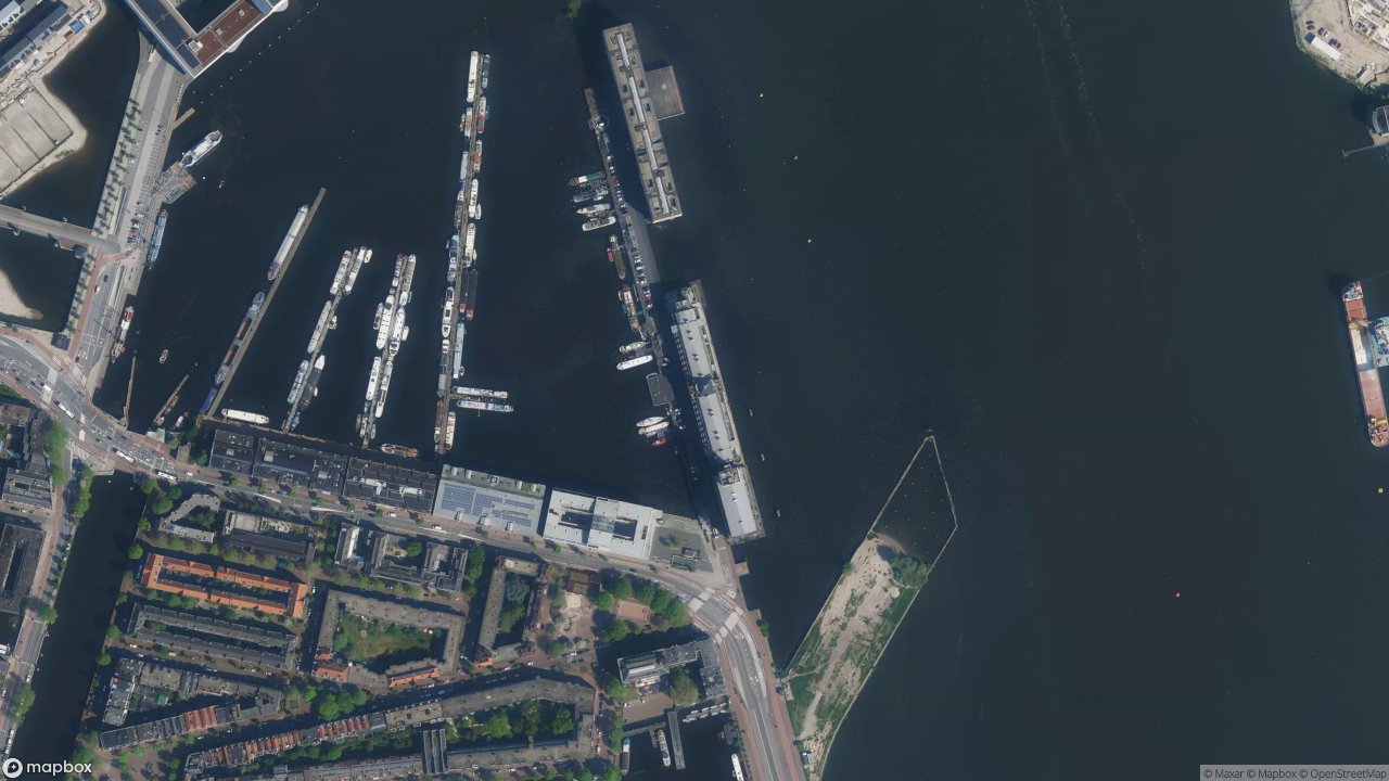 Satellietfoto 1013AS Amsterdam