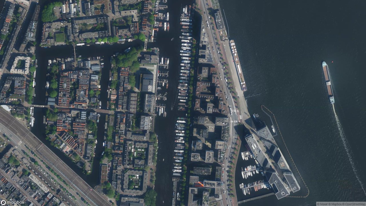 Satellietfoto 1013AZ Amsterdam