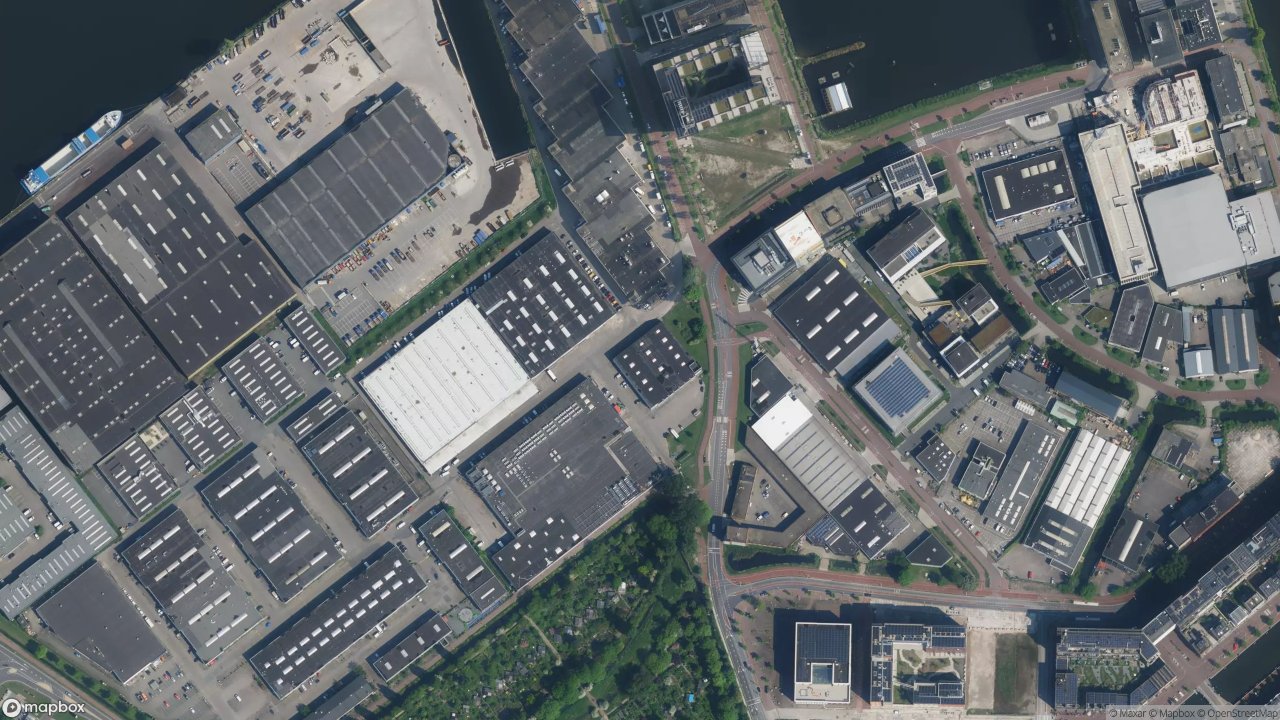 Satellietfoto 1013BE Amsterdam