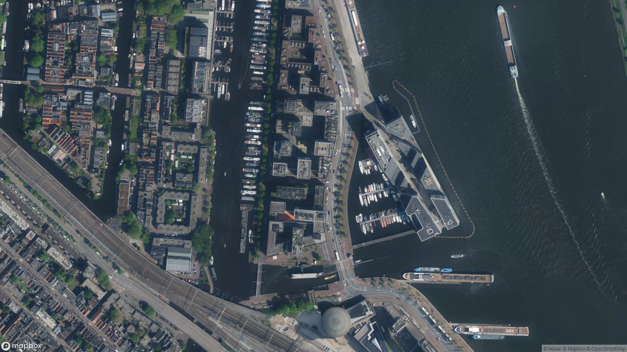 Satellietfoto 1013BR Amsterdam