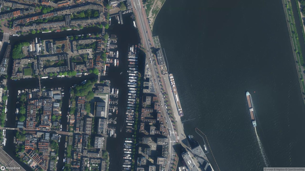 Satellietfoto 1013BX Amsterdam