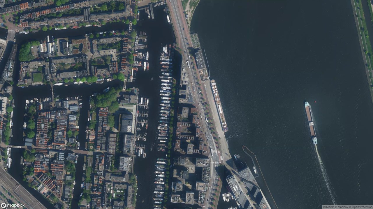 Satellietfoto 1013CG Amsterdam