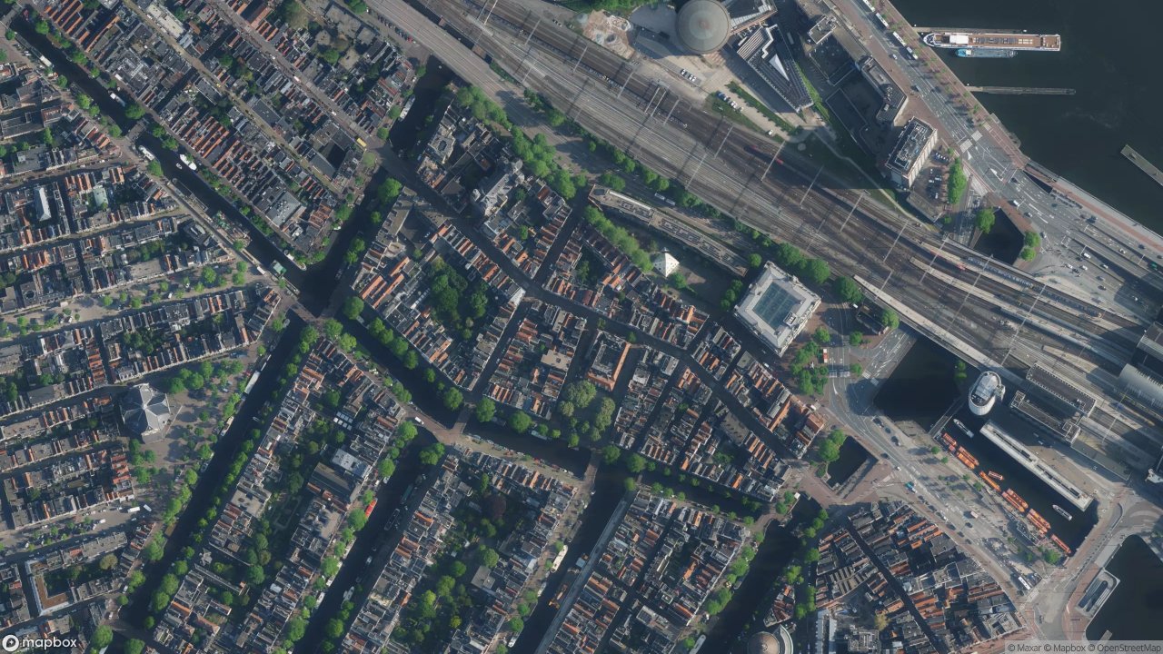 Satellietfoto 1013EL Amsterdam