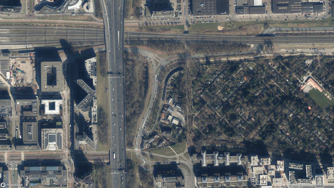Satellietfoto 1014AD Amsterdam