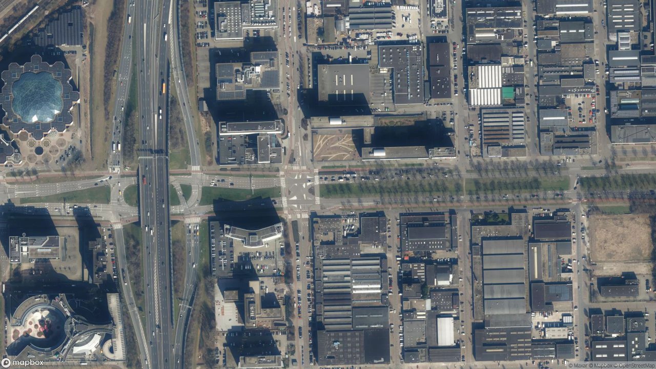 Satellietfoto 1014BB Amsterdam