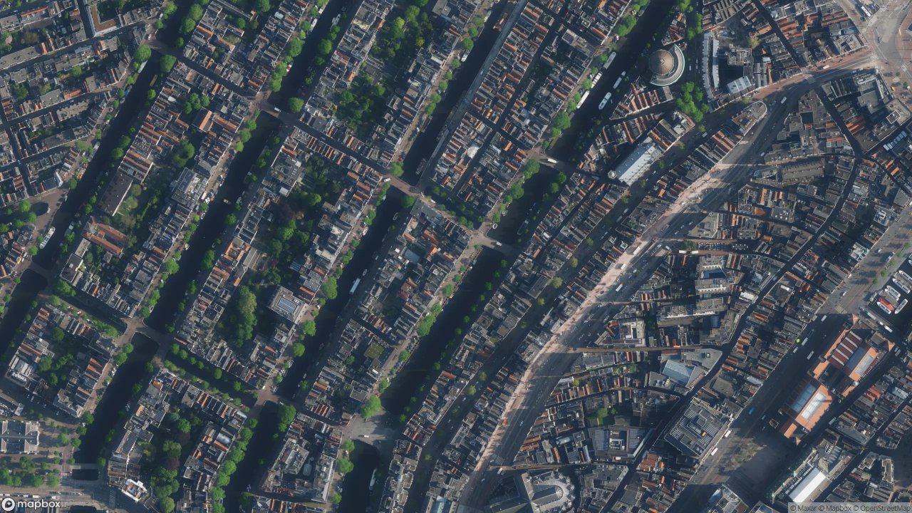 Satellietfoto 1015AE Amsterdam