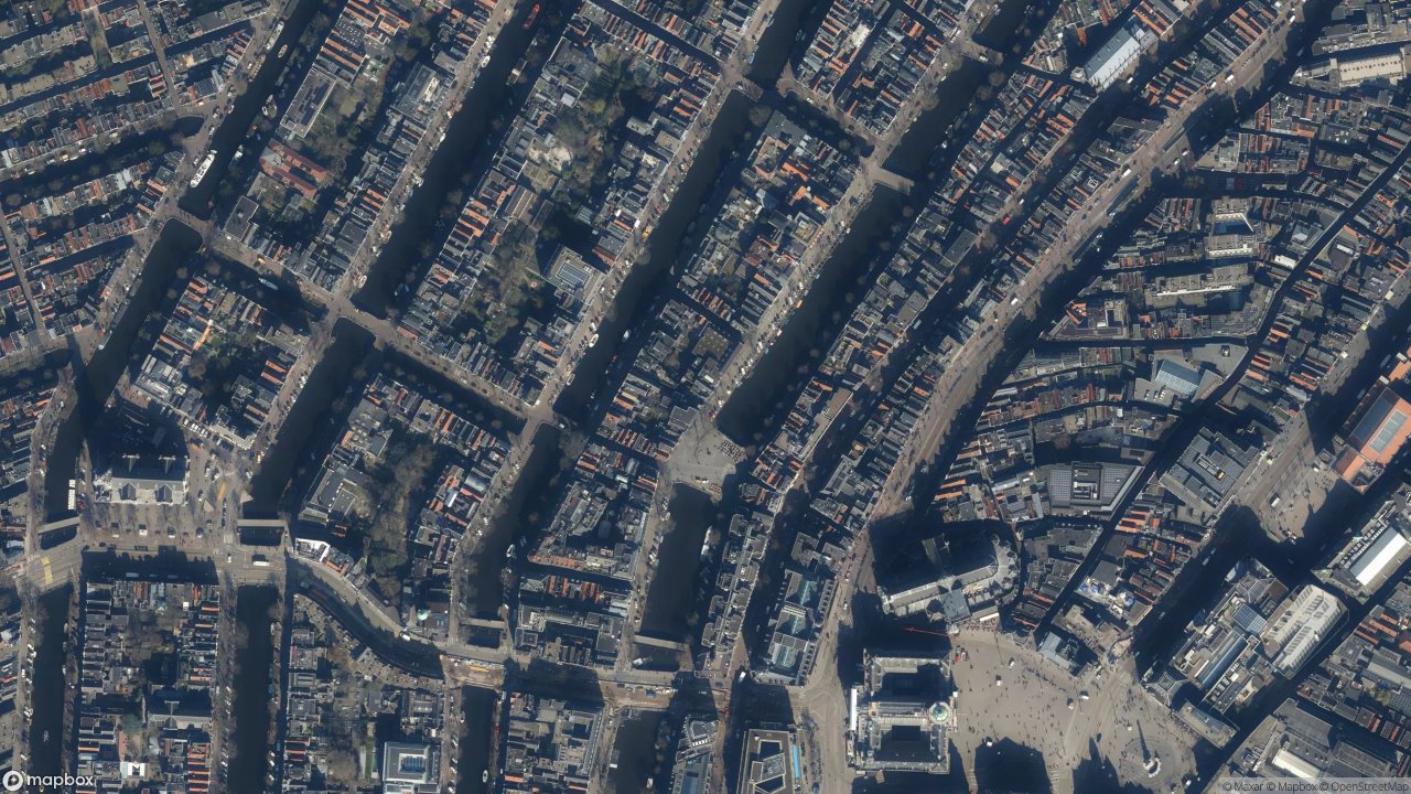 Satellietfoto 1015AH Amsterdam