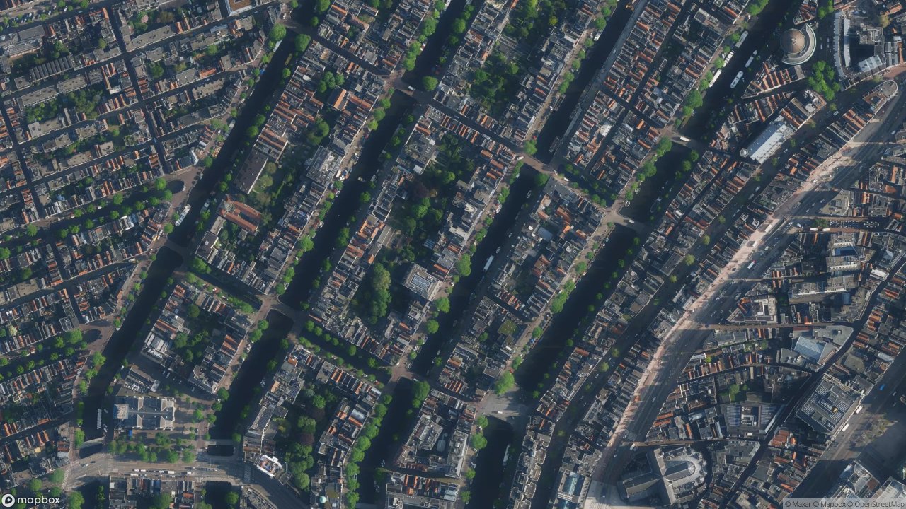 Satellietfoto 1015BT Amsterdam