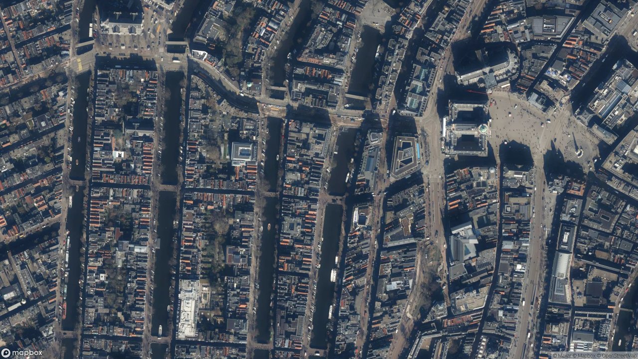 Satellietfoto 1016AC Amsterdam