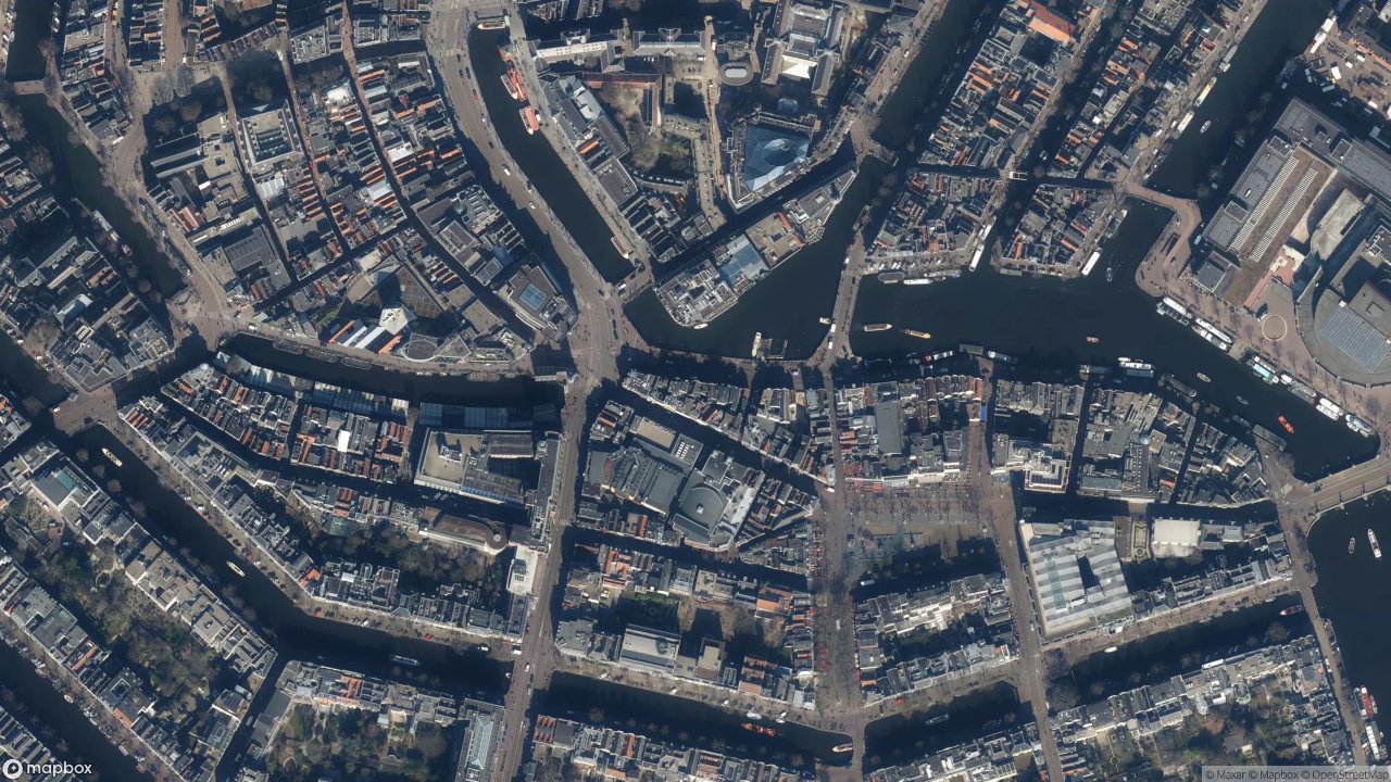 Satellietfoto 1017AA Amsterdam