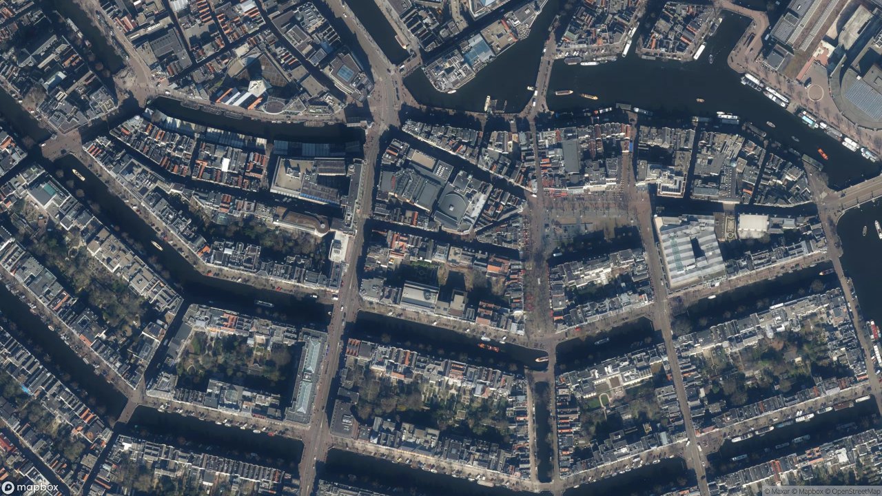Satellietfoto 1017BN Amsterdam