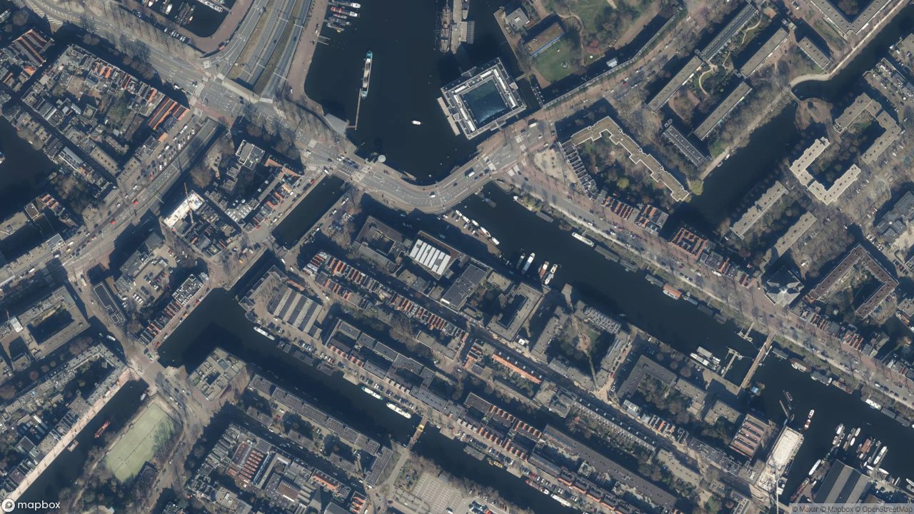 Satellietfoto 1018AA Amsterdam