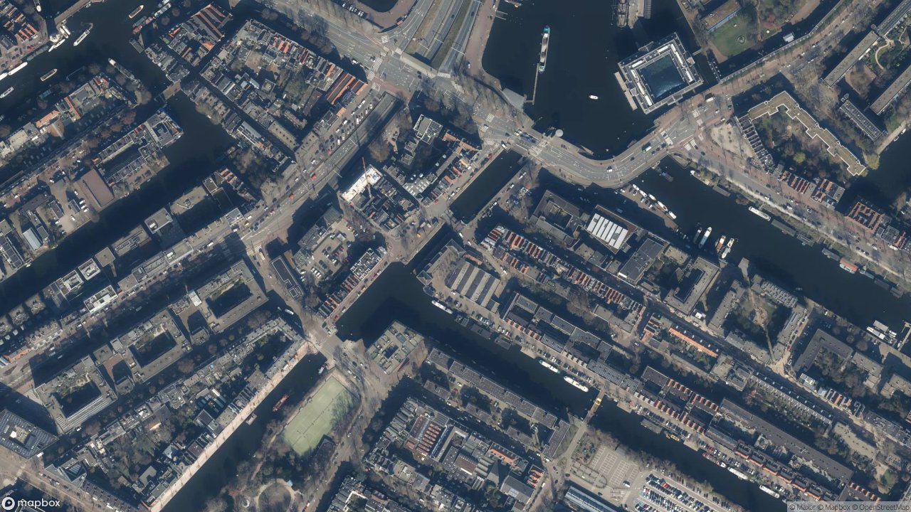 Satellietfoto 1018AB Amsterdam